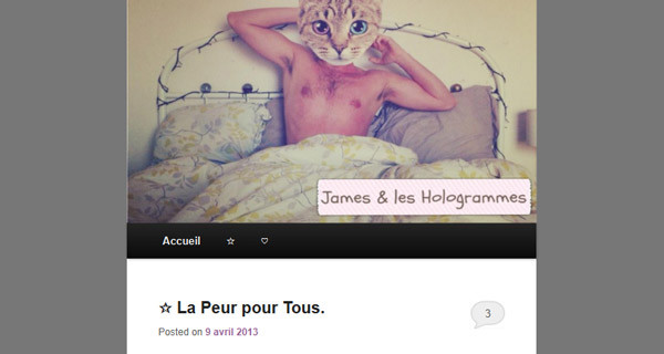 James et les hologrammes