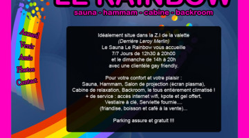 Sauna Le Rainbow