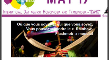 Rainbow Flashmob IDAHO 17 Mai